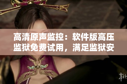 高清原声监控：软件版高压监狱免费试用，满足监狱安全需求的智能控制系统