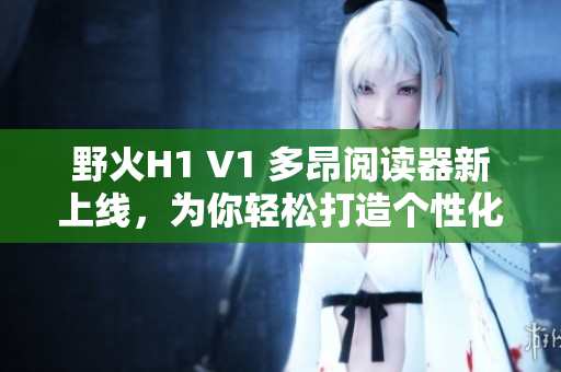 野火H1 V1 多昂阅读器新上线，为你轻松打造个性化阅读体验！