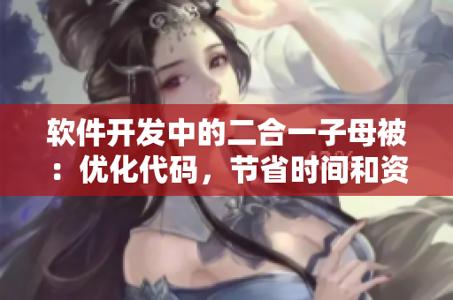 软件开发中的二合一子母被：优化代码，节省时间和资源