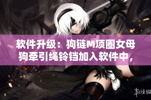 软件升级：狗链M项圈女母狗牵引绳铃铛加入软件中，实现全新互动体验！