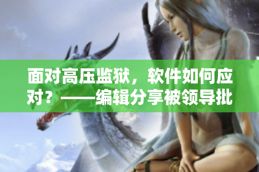 面对高压监狱，软件如何应对？——编辑分享被领导批改经历