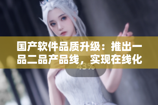 国产软件品质升级：推出一品二品产品线，实现在线化服务