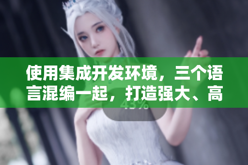 使用集成开发环境，三个语言混编一起，打造强大、高效的软件开发团队