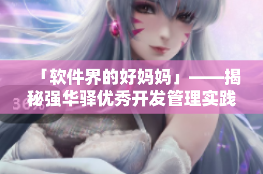 「软件界的好妈妈」——揭秘强华驿优秀开发管理实践