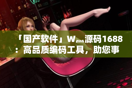 「国产软件」W灬源码1688：高品质编码工具，助您事半功倍