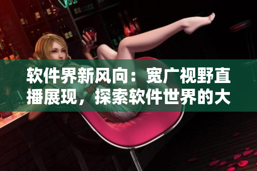 软件界新风向：宽广视野直播展现，探索软件世界的大胸襟