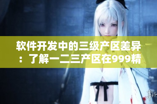 软件开发中的三级产区差异：了解一二三产区在999精产国品中的地位