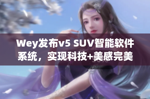 Wey发布v5 SUV智能软件系统，实现科技+美感完美融合