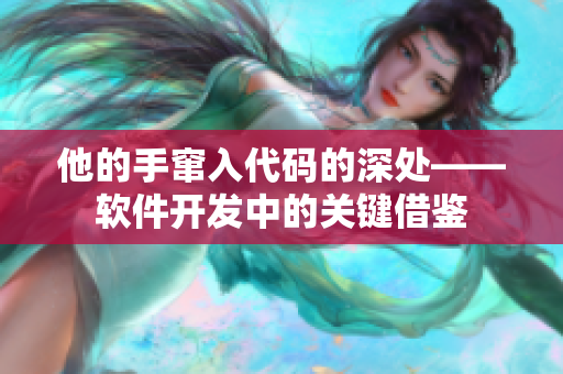 他的手窜入代码的深处——软件开发中的关键借鉴