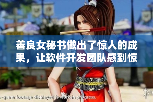 善良女秘书做出了惊人的成果，让软件开发团队感到惊喜！