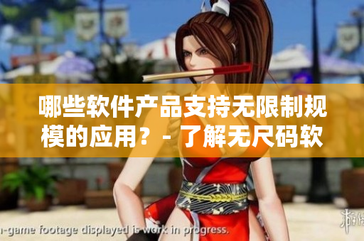 哪些软件产品支持无限制规模的应用？- 了解无尺码软件产品
