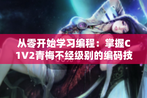 从零开始学习编程：掌握C1V2青梅不经级别的编码技能