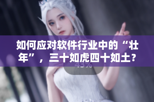 如何应对软件行业中的“壮年”，三十如虎四十如土？——软件专家详述