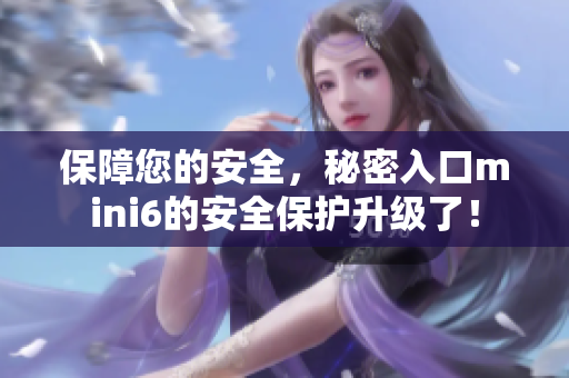 保障您的安全，秘密入口mini6的安全保护升级了！