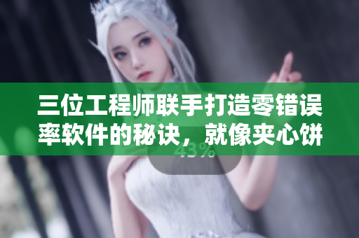 三位工程师联手打造零错误率软件的秘诀，就像夹心饼干一样不容错过！