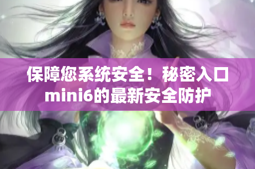保障您系统安全！秘密入口mini6的最新安全防护