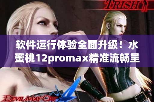 软件运行体验全面升级！水蜜桃12promax精准流畅呈现。