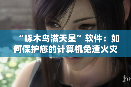 “啄木鸟满天星”软件：如何保护您的计算机免遭火灾？