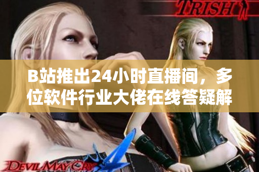 B站推出24小时直播间，多位软件行业大佬在线答疑解惑