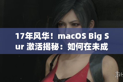 17年风华！macOS Big Sur 激活揭秘：如何在未成年时更新软件