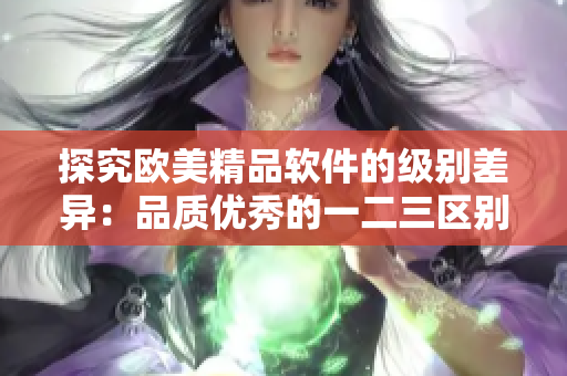 探究欧美精品软件的级别差异：品质优秀的一二三区别解析