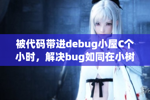 被代码带进debug小屋C个小时，解决bug如同在小树林中的爽感