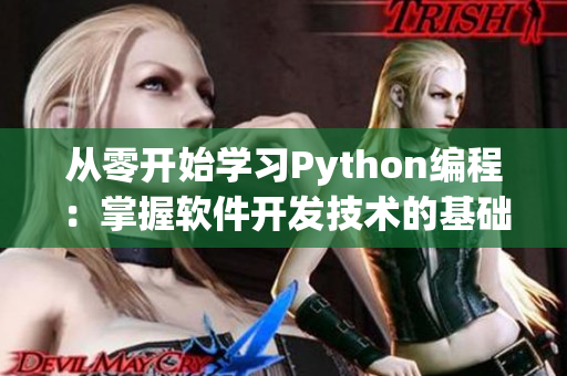从零开始学习Python编程：掌握软件开发技术的基础知识和实战技巧