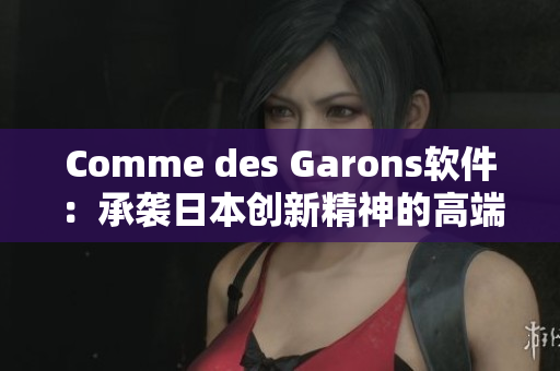 Comme des Garons软件：承袭日本创新精神的高端美学体验