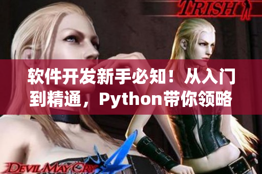 软件开发新手必知！从入门到精通，Python带你领略编程世界