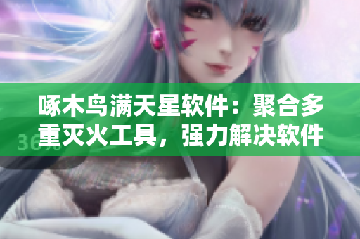 啄木鸟满天星软件：聚合多重灭火工具，强力解决软件安全隐患