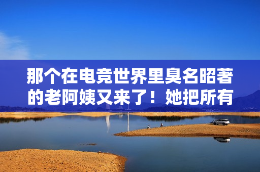 那个在电竞世界里臭名昭著的老阿姨又来了！她把所有软件都卡成了一团糟！