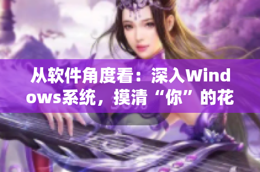 从软件角度看：深入Windows系统，摸清“你”的花园