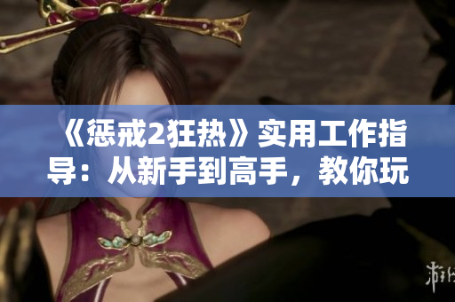 《惩戒2狂热》实用工作指导：从新手到高手，教你玩转软件开发技能！
