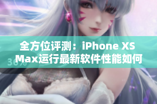 全方位评测：iPhone XS Max运行最新软件性能如何？