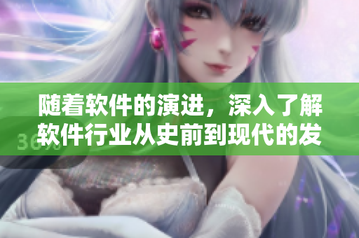 随着软件的演进，深入了解软件行业从史前到现代的发展历程
