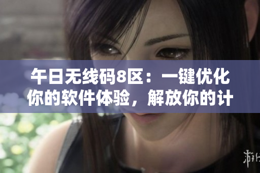 午日无线码8区：一键优化你的软件体验，解放你的计算机！