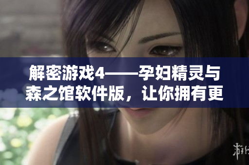 解密游戏4——孕妇精灵与森之馆软件版，让你拥有更流畅的游戏体验