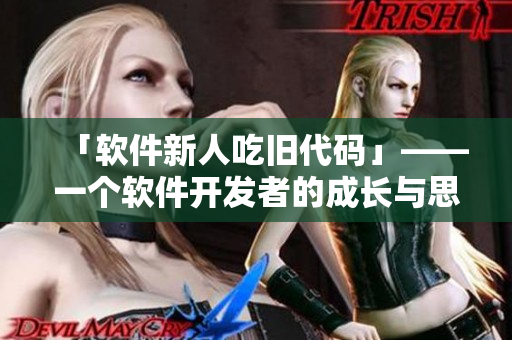 「软件新人吃旧代码」——一个软件开发者的成长与思考