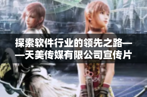 探索软件行业的领先之路——天美传媒有限公司宣传片解析