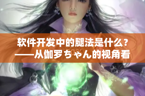软件开发中的腿法是什么？——从伽罗ちゃん的视角看软件开发技巧