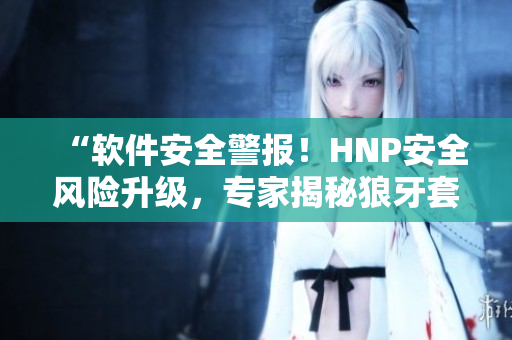 “软件安全警报！HNP安全风险升级，专家揭秘狼牙套高危隐患”