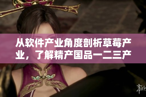 从软件产业角度剖析草莓产业，了解精产国品一二三产区草莓的软件化升级之路