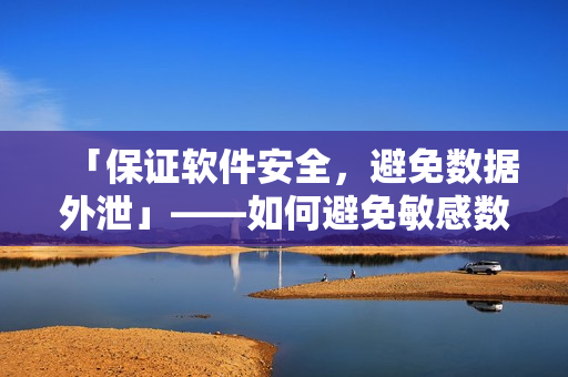 「保证软件安全，避免数据外泄」——如何避免敏感数据在软件中丢失？
