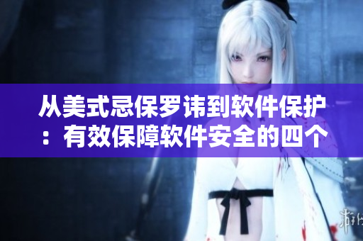从美式忌保罗讳到软件保护：有效保障软件安全的四个方法