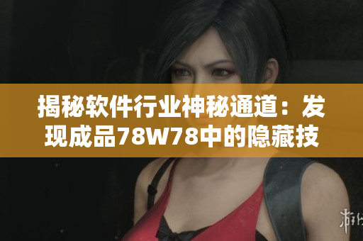 揭秘软件行业神秘通道：发现成品78W78中的隐藏技巧