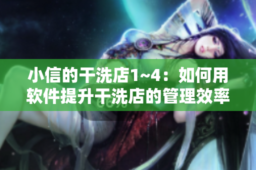 小信的干洗店1~4：如何用软件提升干洗店的管理效率？