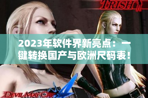 2023年软件界新亮点：一键转换国产与欧洲尺码表！