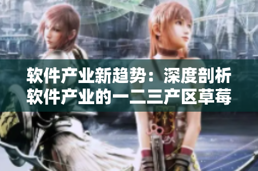 软件产业新趋势：深度剖析软件产业的一二三产区草莓，解密软件市场新动向