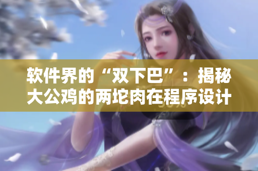 软件界的“双下巴”：揭秘大公鸡的两坨肉在程序设计中的意义