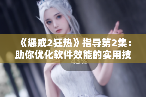 《惩戒2狂热》指导第2集：助你优化软件效能的实用技巧